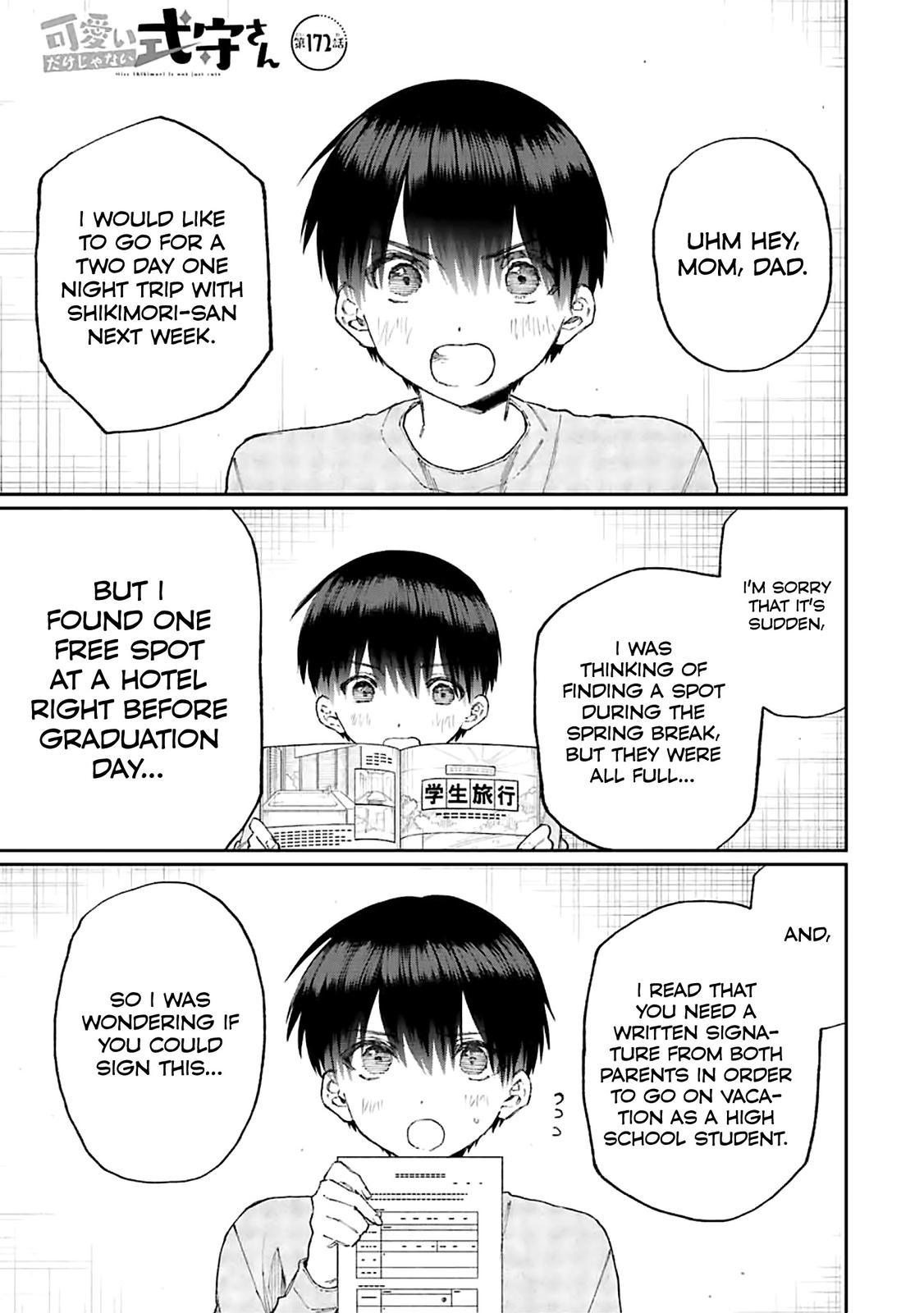 Shikimori's not just a cutie, Chapter 172 - Shikimori's not just a cutie  Manga Online